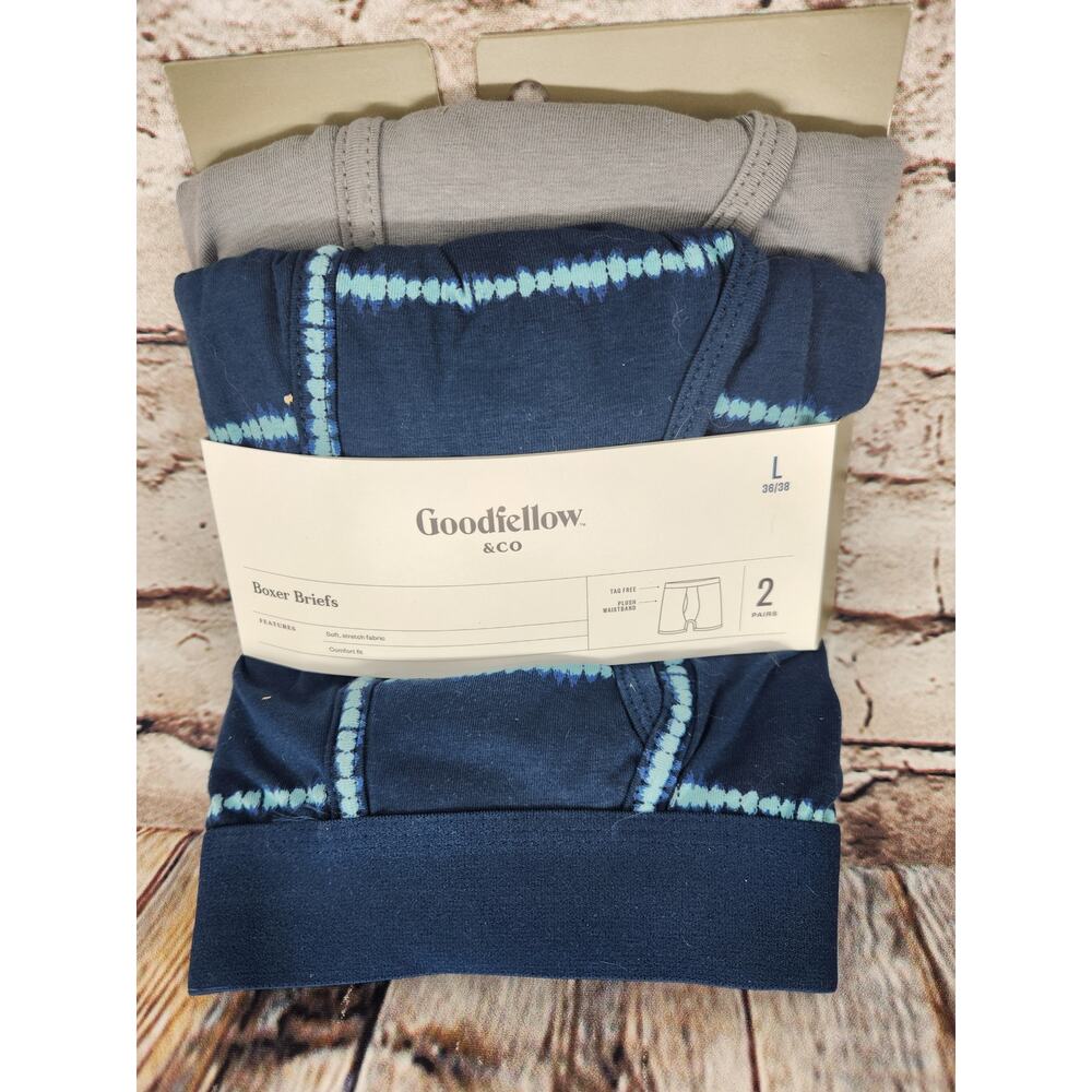 Goodfellow boxer briefs size large NEW 2 pair comfort fit